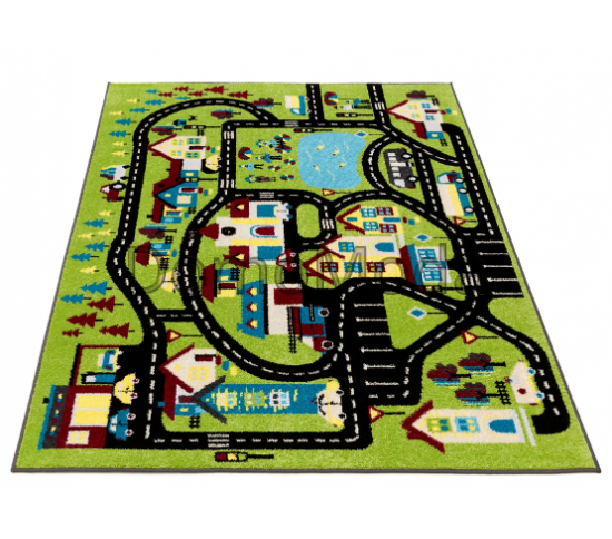 Детский ковер Funky Miasto C Limonka Купить в интернет магазине ДомоМода Детский ковер Funky Miasto C Limonka - высокое качество по лучшей цене в Украине